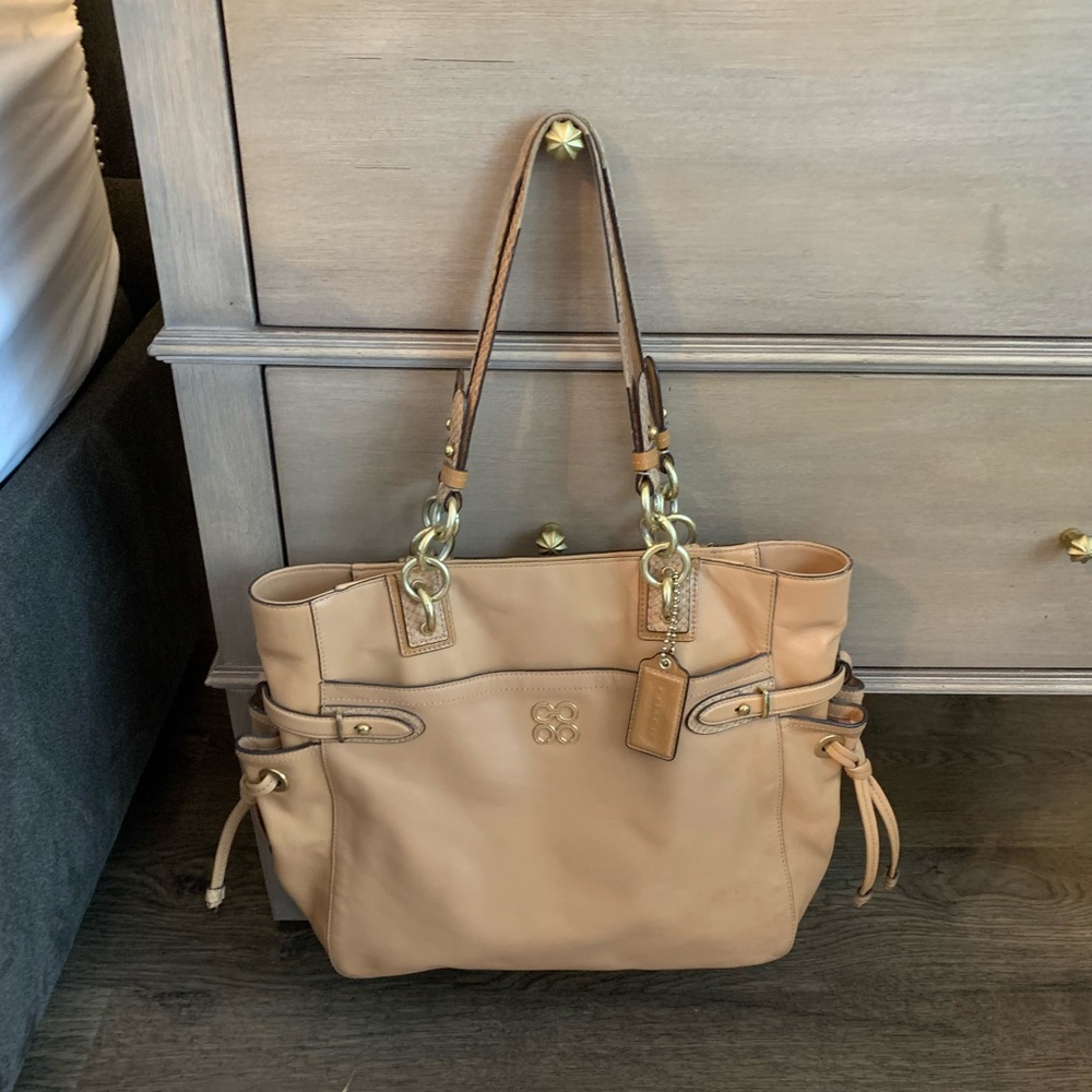 Coach Genuine Leather Tote